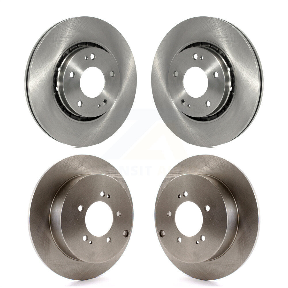 Front Rear Disc Brake Rotors Kit For Mitsubishi Lancer K8-101594