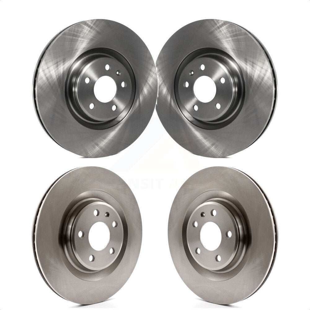 Front Rear Disc Brake Rotors Kit For Audi A6 Quattro A7 K8-101595