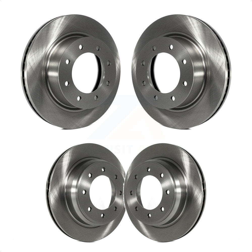 Front Rear Disc Brake Rotors Kit For 2012-2021 Nissan NV2500 NV3500 NV1500 K8-101601
