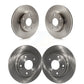 Front Rear Disc Brake Rotors Kit For 2013 Acura ILX 2.0L K8-101606