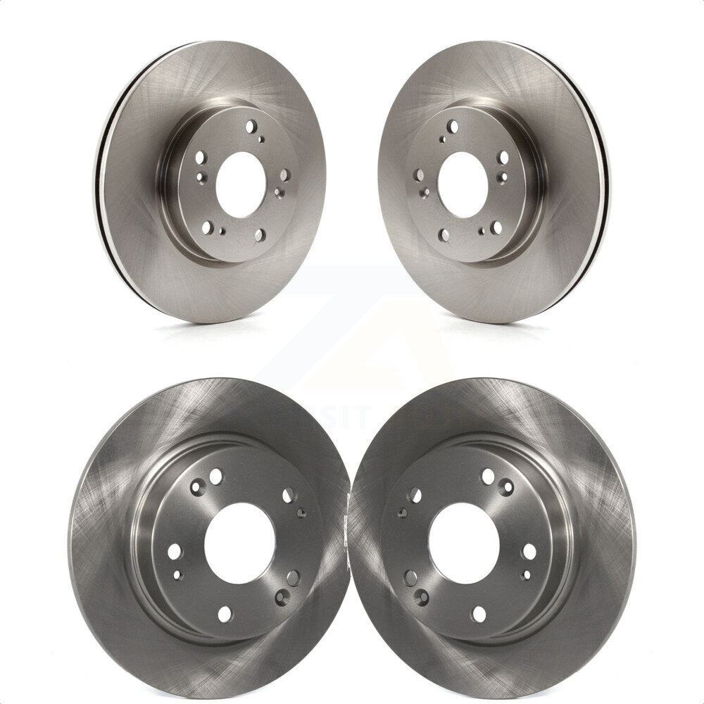 Front Rear Disc Brake Rotors Kit For 2013 Acura ILX 2.0L K8-101606