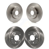 Front Rear Disc Brake Rotors Kit For 2013 Acura ILX 2.0L K8-101606