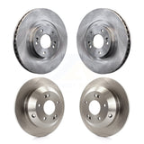 Front Rear Disc Brake Rotors Kit For Kia Sorento Hyundai Santa Fe Sport XL K8-101607