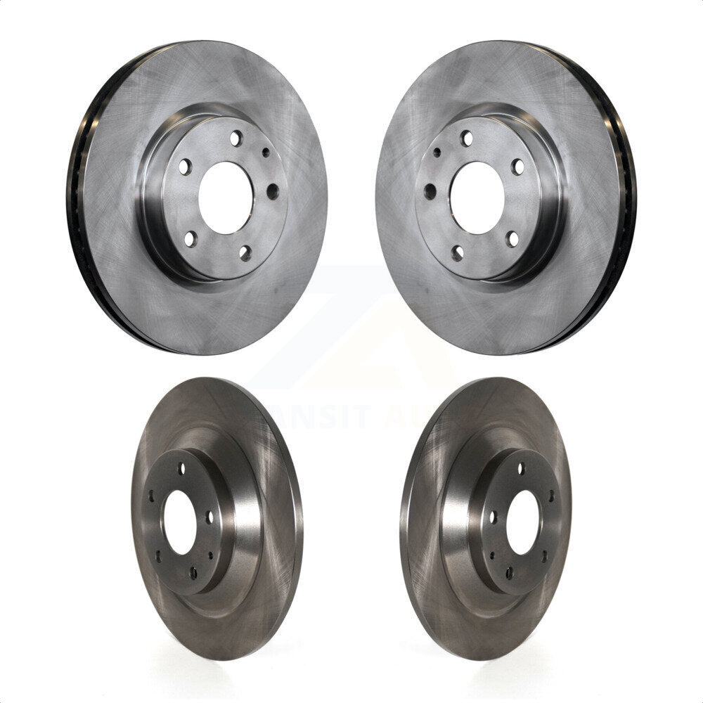 Front Rear Disc Brake Rotors Kit For 2013-2015 Mazda CX-5 K8-101608