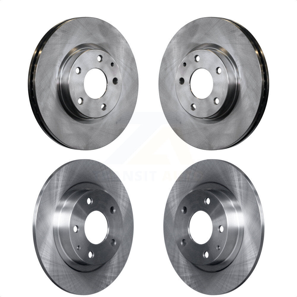 Front Rear Disc Brake Rotors Kit For 2014-2018 Mazda 6 K8-101609