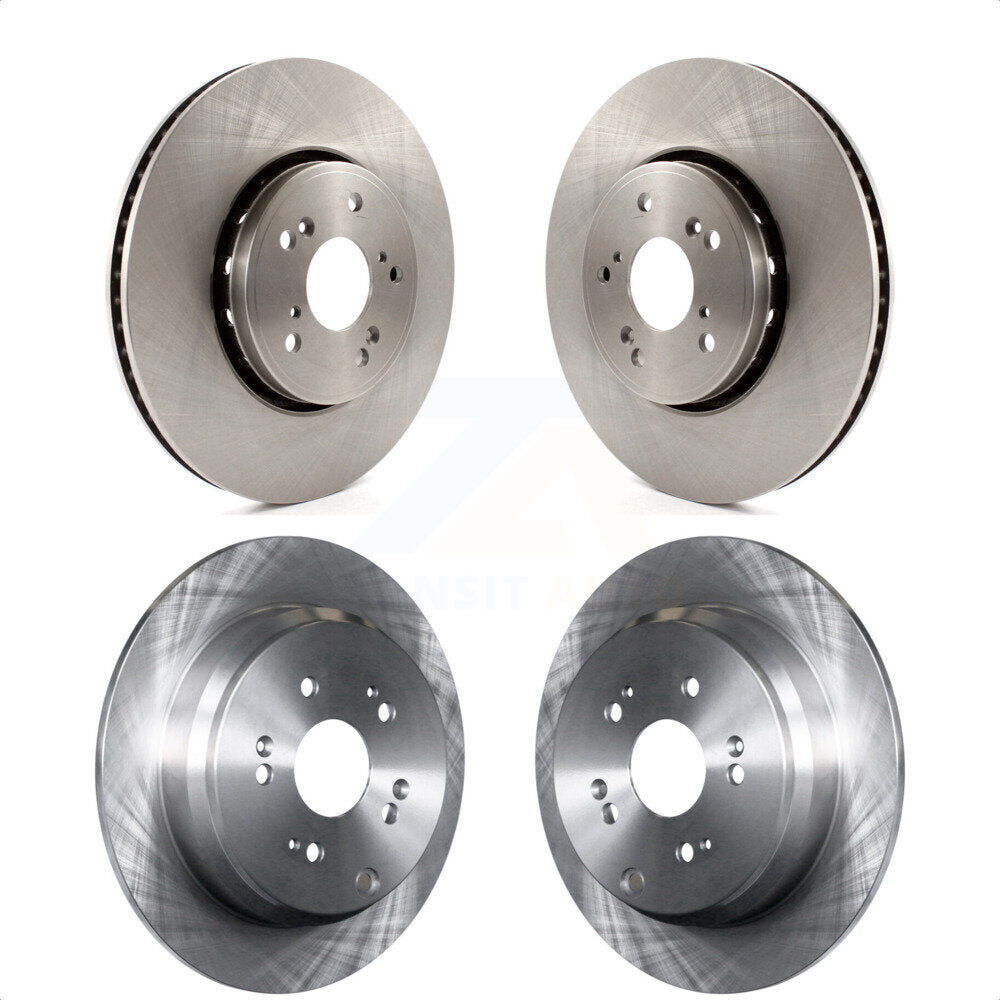 Front Rear Disc Brake Rotors Kit For 2013-2018 Acura RDX K8-101610