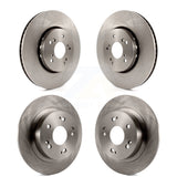 Front Rear Disc Brake Rotors Kit For 2016 Acura ILX K8-101611