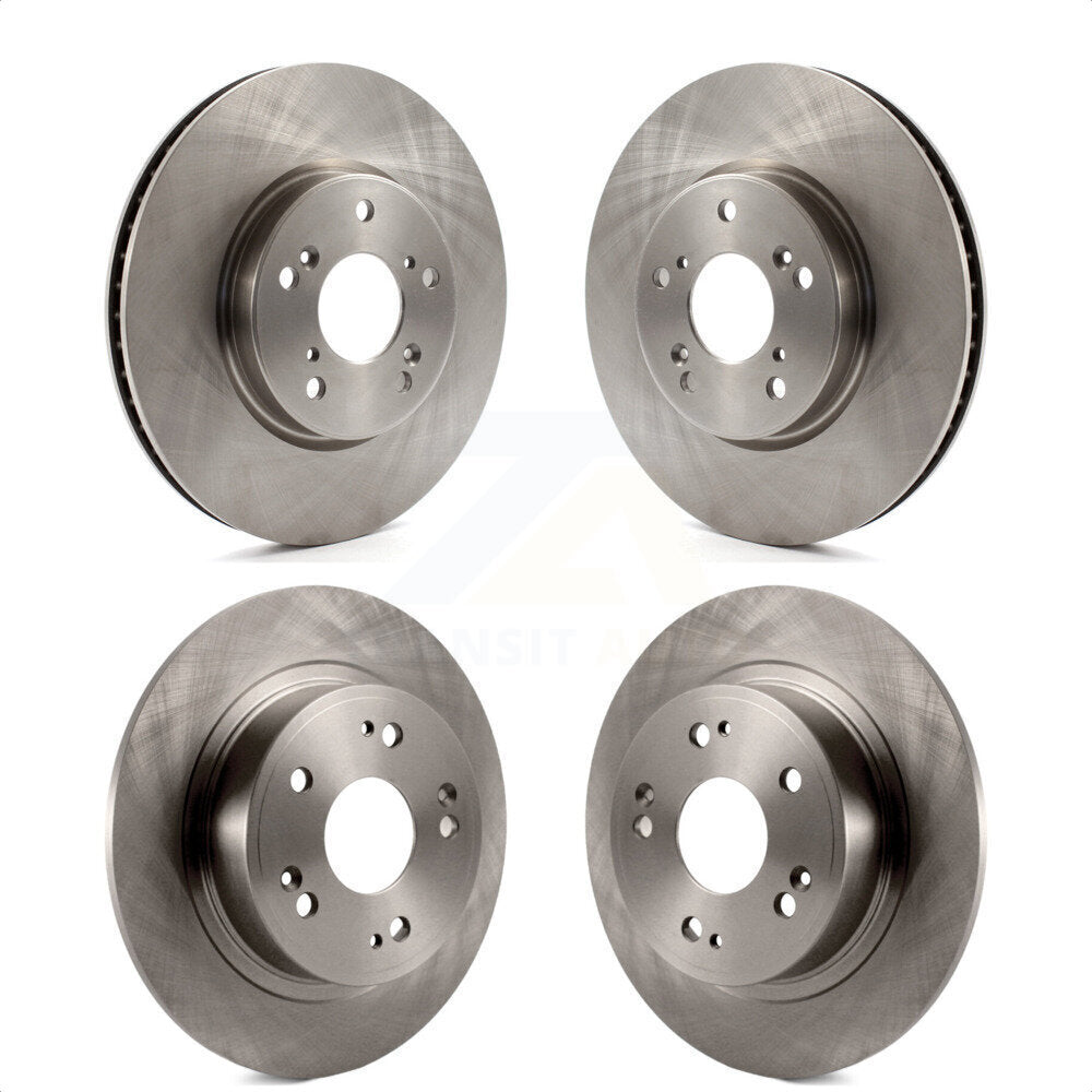Front Rear Disc Brake Rotors Kit For Honda Accord K8-101613