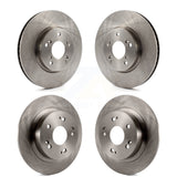 Front Rear Disc Brake Rotors Kit For Honda Accord K8-101613