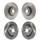 Front Rear Disc Brake Rotors Kit For 2003-2014 Volvo XC90 With 328mm Diameter Rotor K8-101616