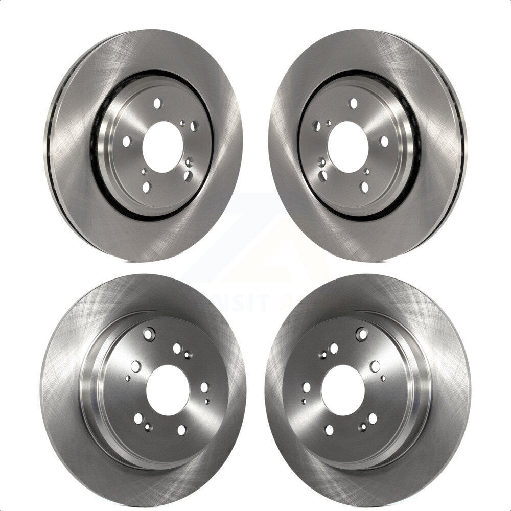 Front Rear Disc Brake Rotors Kit For 2015-2017 Honda Odyssey K8-101617