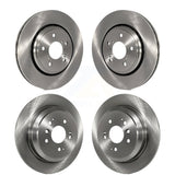 Front Rear Disc Brake Rotors Kit For Honda Pilot Ridgeline Passport K8-101618