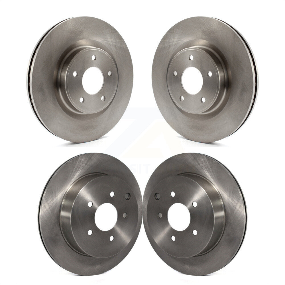 Front Rear Disc Brake Rotors Kit For Nissan INFINITI Pathfinder Murano QX60 Q50 JX35 Q60 K8-101619