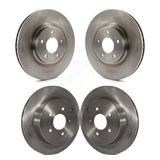 Front Rear Disc Brake Rotors Kit For Nissan INFINITI Pathfinder Murano QX60 Q50 JX35 Q60 K8-101619