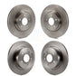 Front Rear Disc Brake Rotors Kit For INFINITI QX50 Nissan Z K8-101620