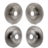 Front Rear Disc Brake Rotors Kit For INFINITI QX50 Nissan Z K8-101620