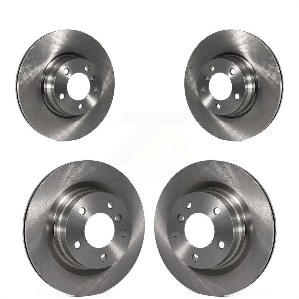 Front Rear Disc Brake Rotors Kit For 2013 BMW 328i Coupe with 3.0L With 330mm Diameter Rotor K8-101623