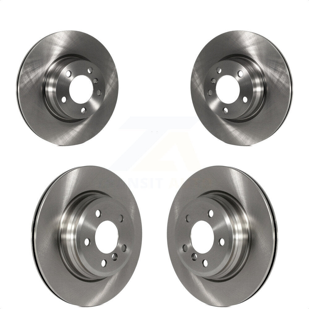 Front Rear Disc Brake Rotors Kit For BMW 328i xDrive 428i Gran Coupe Without Blue Painted Calipers K8-101624
