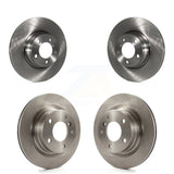 Front Rear Disc Brake Rotors Kit For BMW 328i 428i 228i xDrive Without Blue Painted Calipers K8-101626