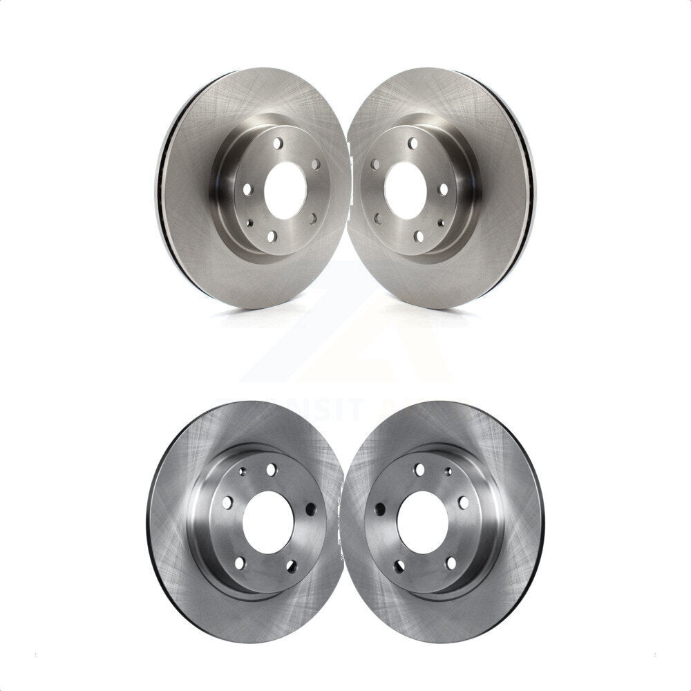 Front Rear Disc Brake Rotors Kit For Mazda 3 CX-3 Sport K8-101627