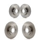 Front Rear Disc Brake Rotors Kit For 2016-2018 Mazda CX-3 AWD K8-101628