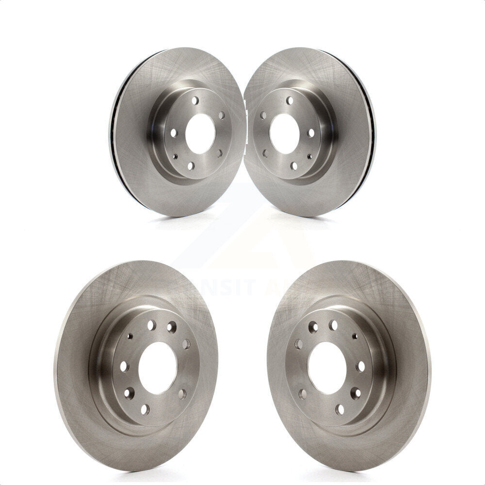 Front Rear Disc Brake Rotors Kit For 2016-2018 Mazda CX-3 AWD K8-101628
