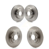 Front Rear Disc Brake Rotors Kit For 2016-2018 Mazda CX-3 AWD K8-101628