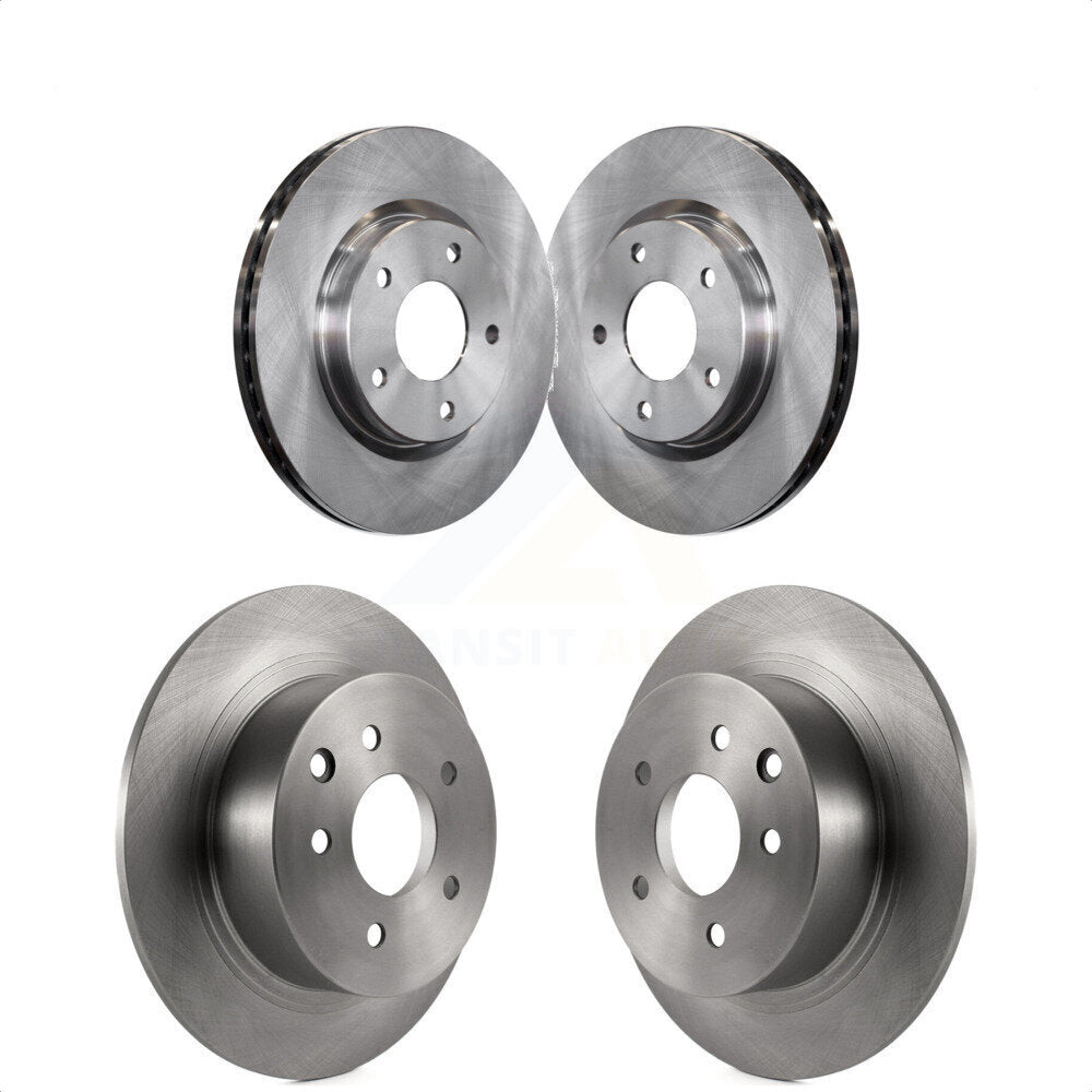 Front Rear Disc Brake Rotors Kit For Nissan Sentra K8-101629