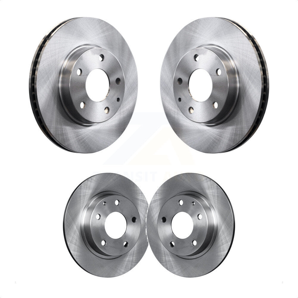 Front Rear Disc Brake Rotors Kit For Mazda 3 CX-3 Sport K8-101630