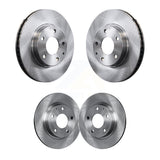 Front Rear Disc Brake Rotors Kit For Mazda 3 CX-3 Sport K8-101630