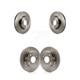 Front Rear Disc Brake Rotors Kit For Fiat 500 K8-101632