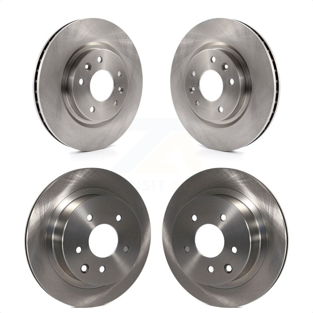 Front Rear Disc Brake Rotors Kit For Nissan Rogue Sport LEAF Qashqai K8-101633