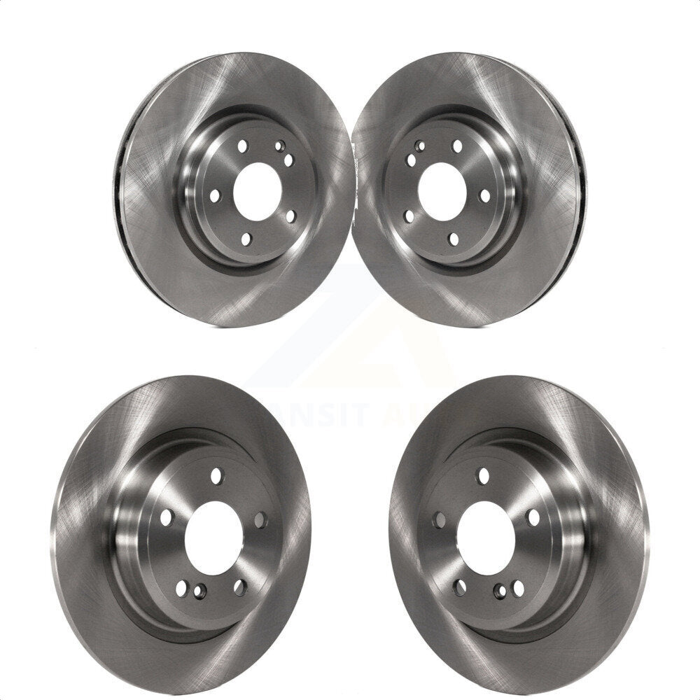 Front Rear Disc Brake Rotors Kit For Mercedes-Benz CLA250 GLA250 INFINITI QX30 B Electric Drive B250 K8-101634