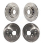 Front Rear Disc Brake Rotors Kit For Nissan Rogue K8-101635