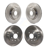 Front Rear Disc Brake Rotors Kit For Nissan Rogue K8-101635