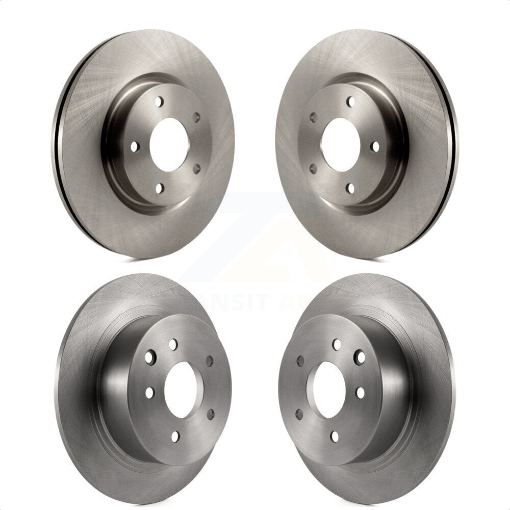 Front Rear Disc Brake Rotors Kit For Nissan Altima K8-101636