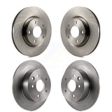 Front Rear Disc Brake Rotors Kit For Nissan Altima K8-101636