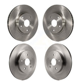 Front Rear Disc Brake Rotors Kit For 2015-2019 Subaru Legacy 2.5L K8-101638