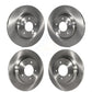 Front Rear Disc Brake Rotors Kit For Kia Optima Hyundai Sonata Elantra GT Forte K8-101641