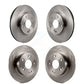 Front Rear Disc Brake Rotors Kit For 2017 Honda Accord LX-S K8-101643