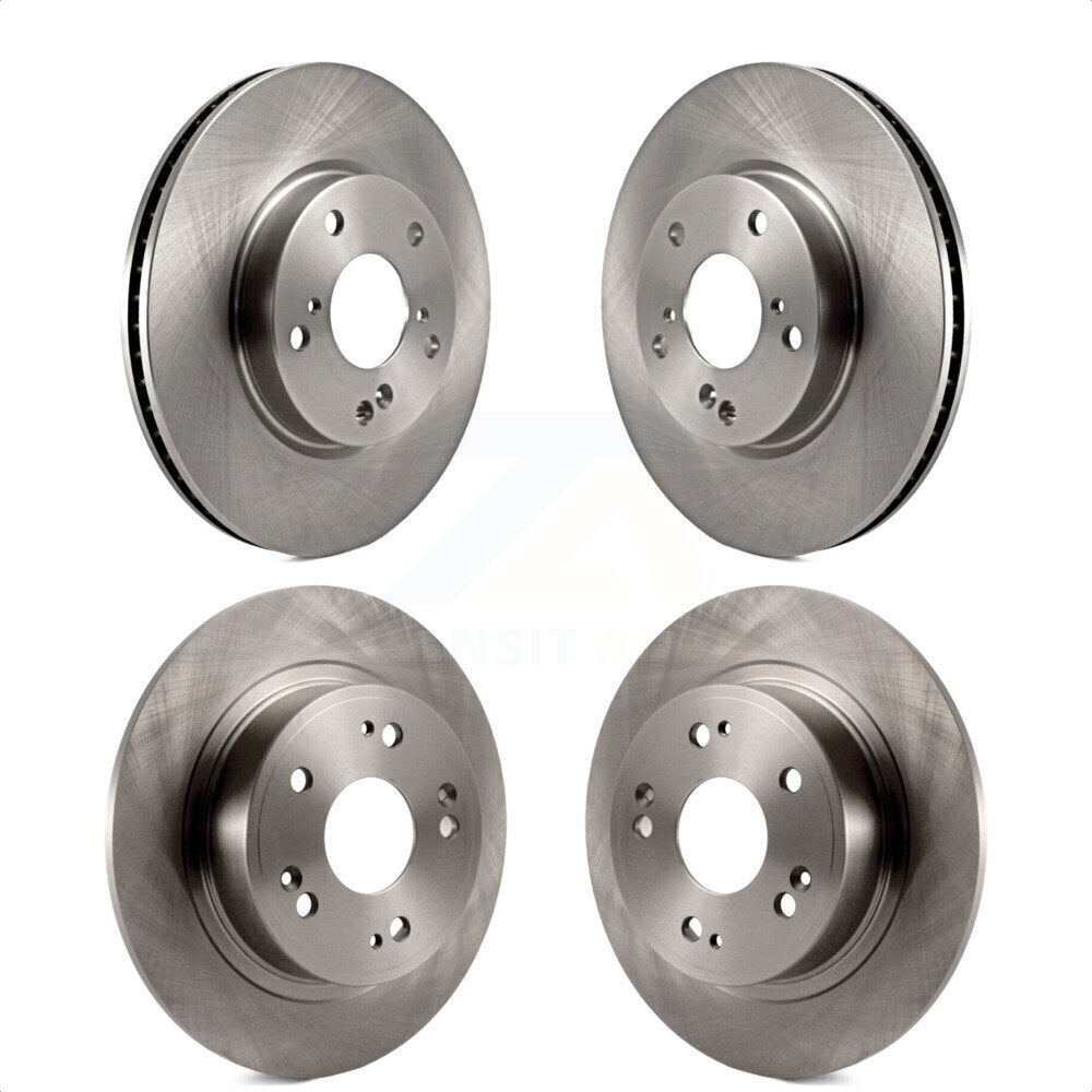 Front Rear Disc Brake Rotors Kit For 2017 Honda Accord LX-S K8-101643