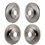 Front Rear Disc Brake Rotors Kit For 2017 Honda Accord LX-S K8-101643