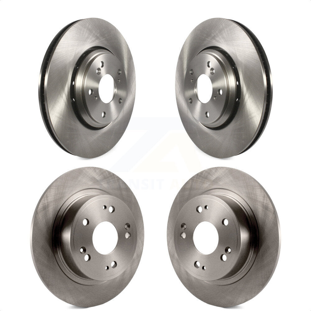 Front Rear Disc Brake Rotors Kit For Honda Accord Acura ILX K8-101645