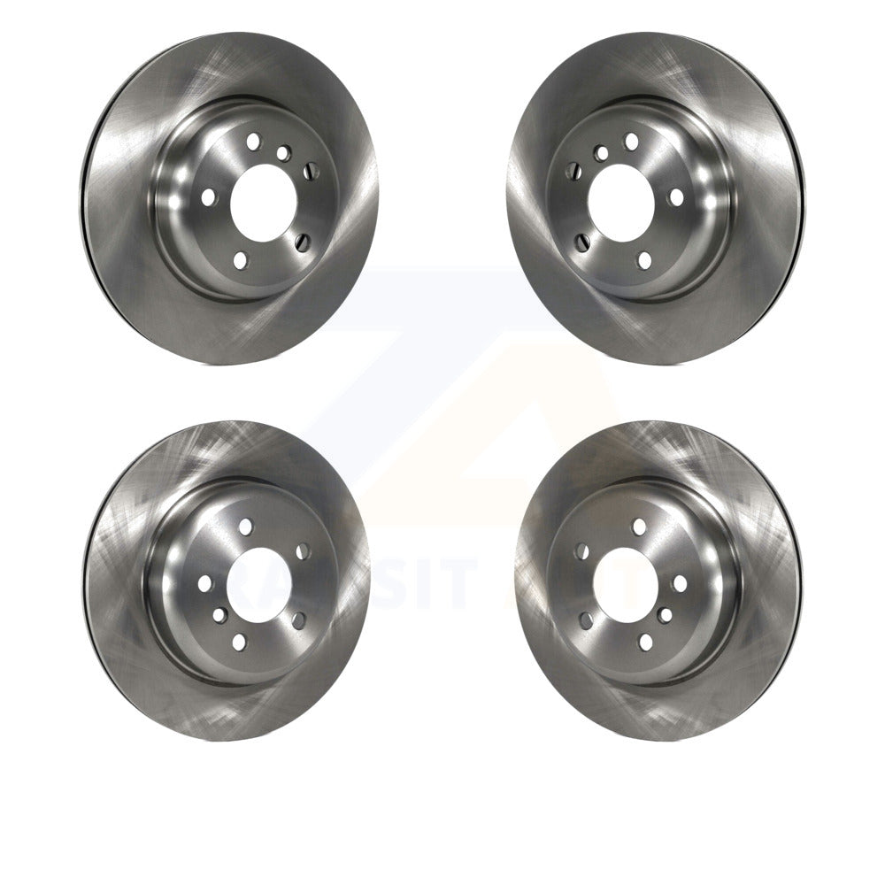 Front Rear Disc Brake Rotors Kit For BMW 528i xDrive Without Performance Brakes K8-101651