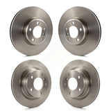 Front Rear Disc Brake Rotors Kit For 2017 BMW 328d With 340mm Diameter Rotor K8-101655