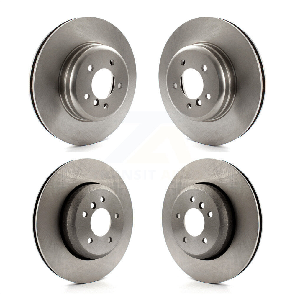 Front Rear Disc Brake Rotors Kit For BMW 650i 535i 550i 645Ci 545i K8-101657