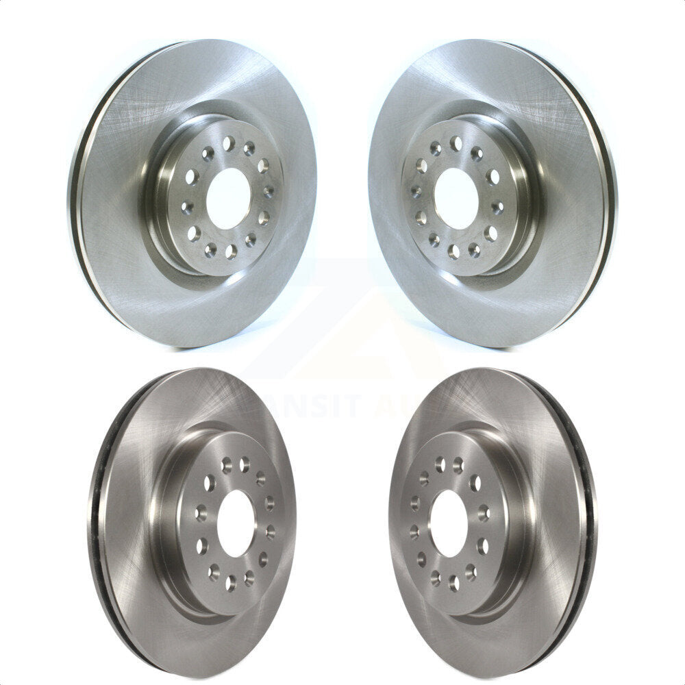 Front Rear Disc Brake Rotors Kit For Cadillac XT5 Buick Enclave XT6 K8-101658