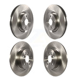 Front Rear Disc Brake Rotors Kit For 2016-2019 Land Rover Range Evoque With 325mm Diameter Rotor K8-101660