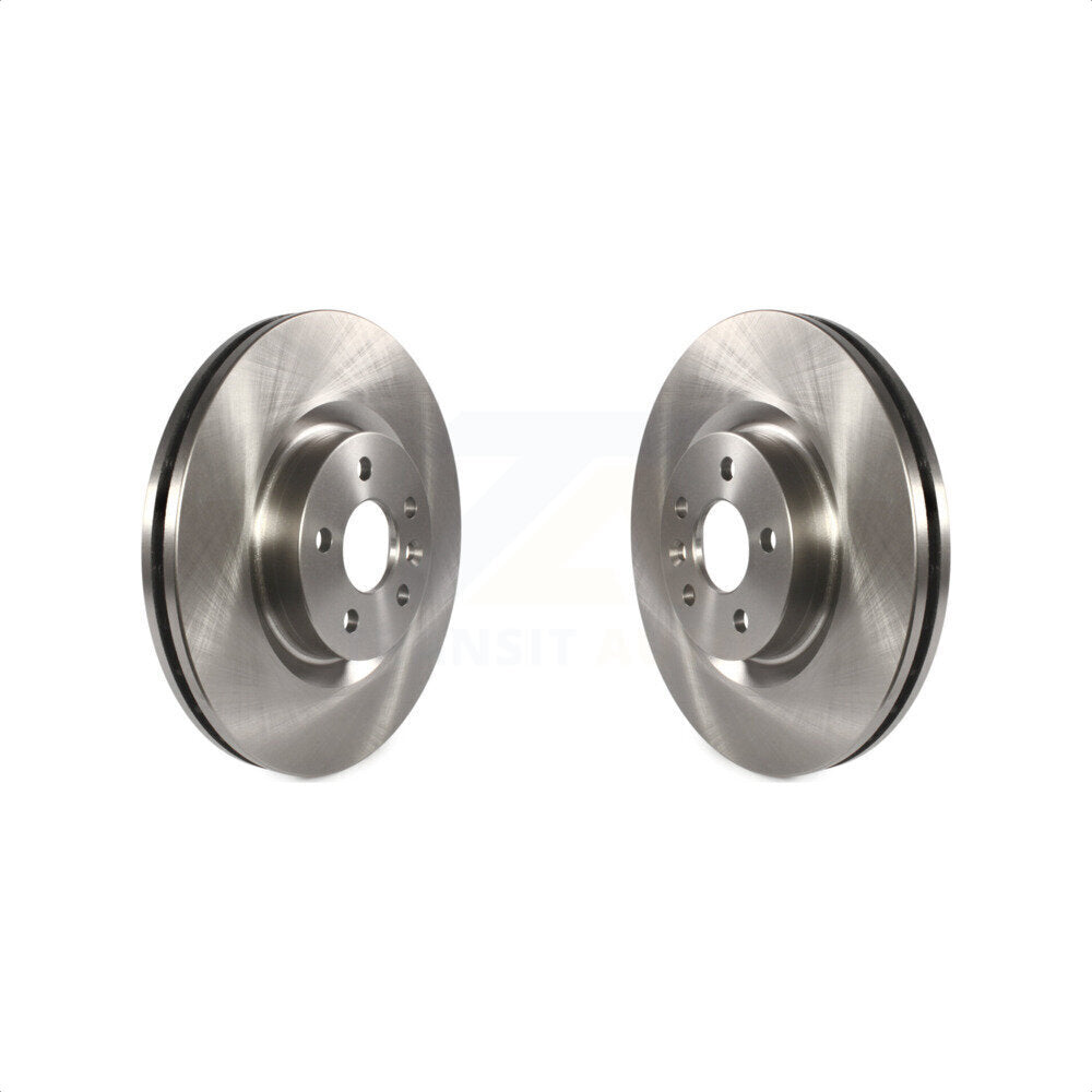 Front Disc Brake Rotors Pair For Land Rover Discovery Sport Range Evoque Jaguar E-Pace K8-101661