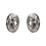 Front Disc Brake Rotors Pair For Land Rover Discovery Sport Range Evoque Jaguar E-Pace K8-101661